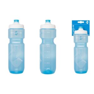 BIDON 0,75L M-WAVE PLASTIKOWY NIEBIESKI TRANSPARENTNY