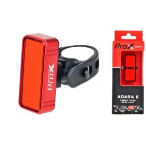 LAMPA TYŁ PROX ADARA II COB LED 50Lm, 400 mAh, USB-C, MEMORY MODE