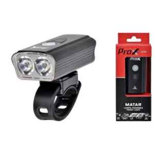 LAMPA PRZÓD PROX MATAR 900Lm, 2800mAh, USB-C, MEMORY MODE